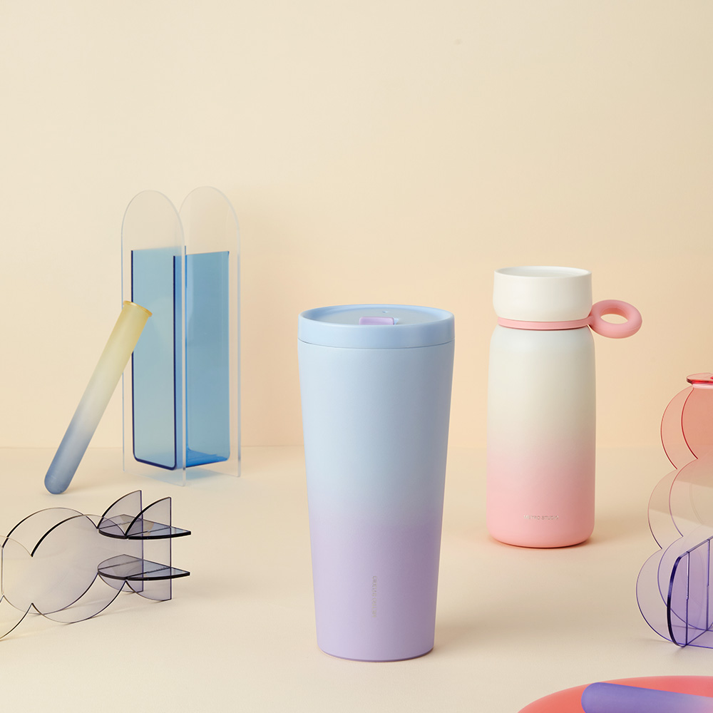 Bình giữ nhiệt LocknLock Metro Studio Gradation tumbler 540ml, 480ml và 350ml bằng thép không gỉ, , large image number 3